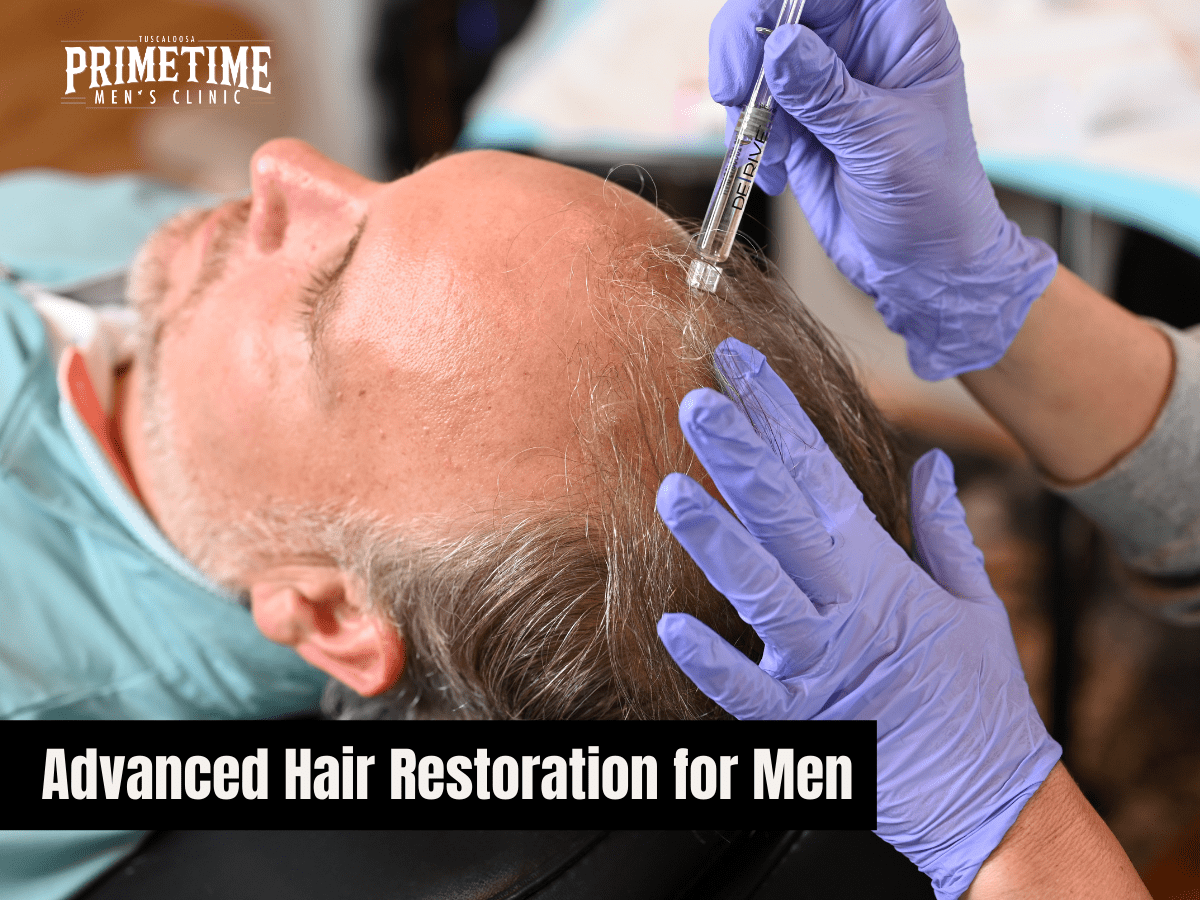 DER|IVE Hair Restoration at PRIMETIME Men's Clinic in Tuscaloosa, AL